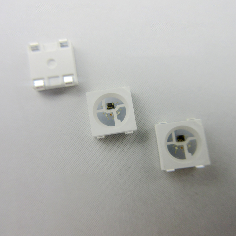 APA104 RGB 5050SMD Built-in Digital Intelligent Addressable LED Chip, DIY LED Chip, 500PCS By Sale APA104 RGB 5050SMD Built-in Digital Intelligent Addressable LED Chip, DIY LED Chip, 500PCS By Sale